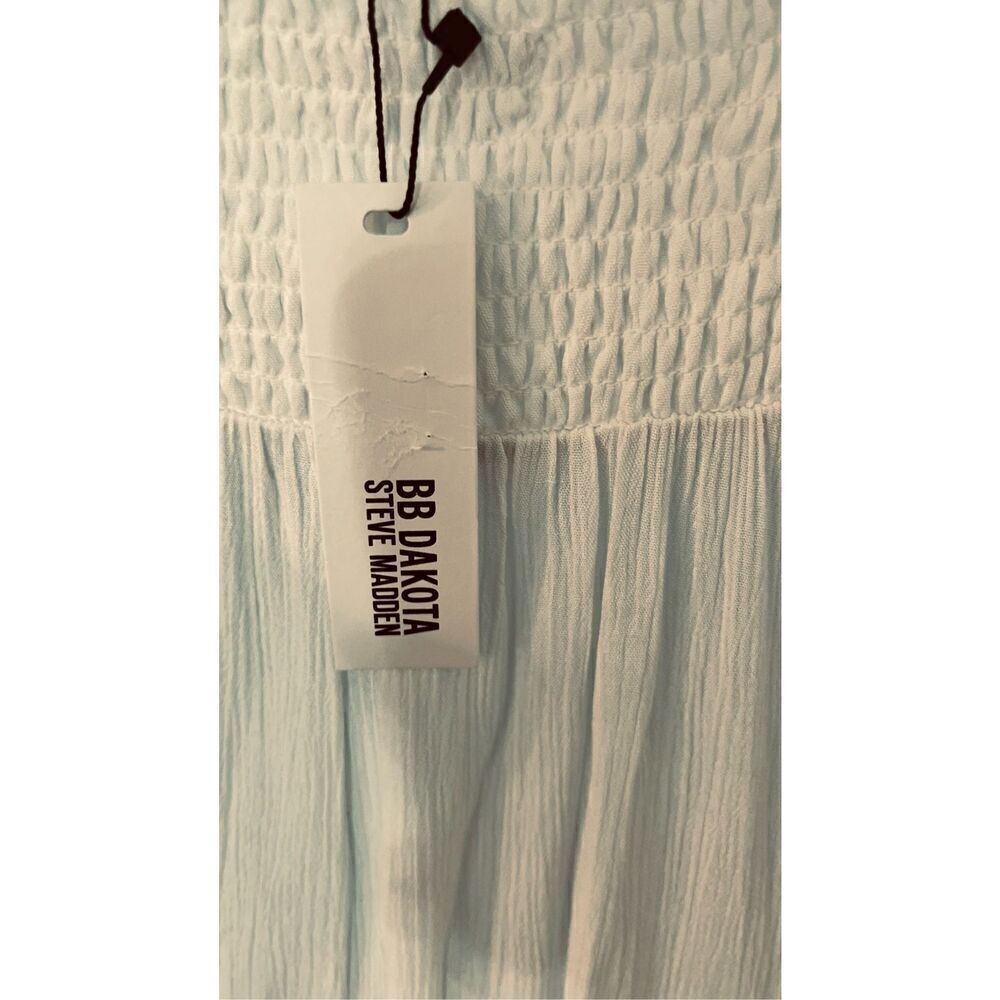 BB Dakota Ready Yacht Dress White Gauze Womens Dress Womens SZ XS New - Picture 9 of 15